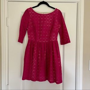LILLY PULITZER | lace a-line dress
